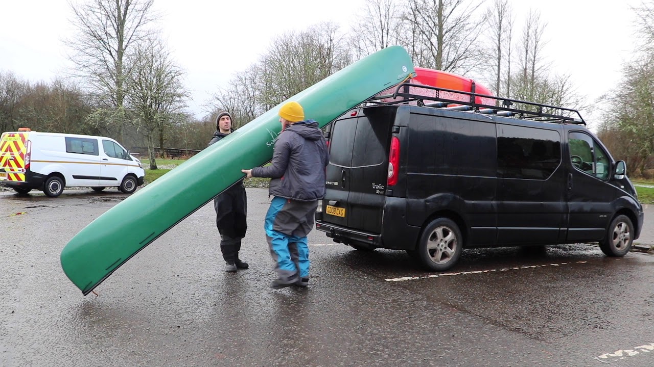 Loading and unloading from a Van