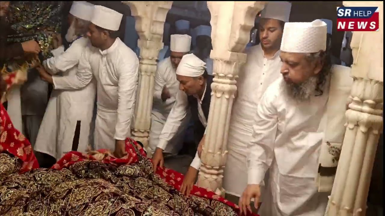 #milakक्षेत्र के भैसौड़ी शरीफ़ में उर्स पाक का आगाज 27 अक्टूबर उर्स के दूसरे दिन आम पब्लिक चादरपोशी 