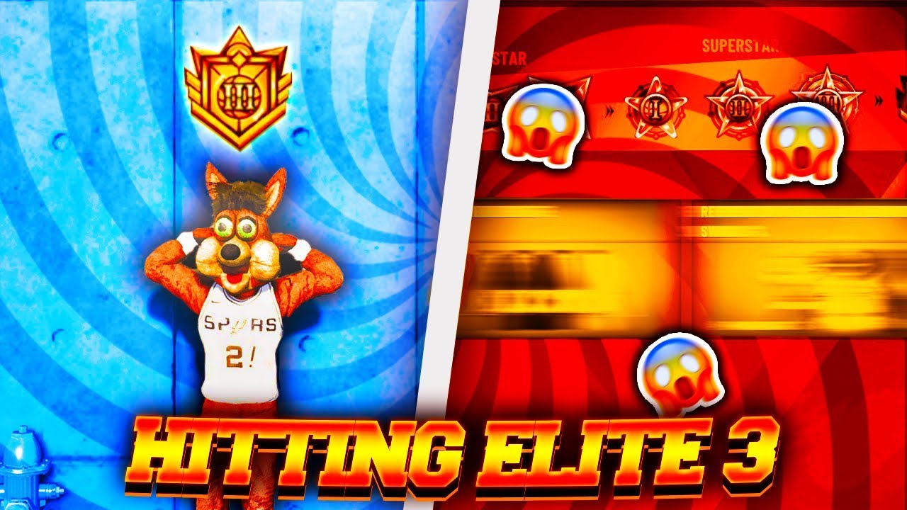 I HIT ELITE 3 WITH THE BEST BUILD ON NBA 2K20! FINALLY UNLOCKED THE BEST MASCOT ON NBA 2K20!