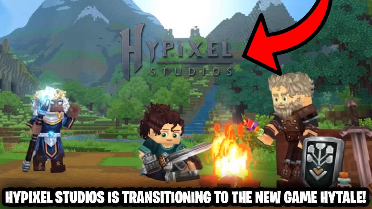 Hypixel Studios is Transitioning to the *NEW* RPG Game! Hytale!