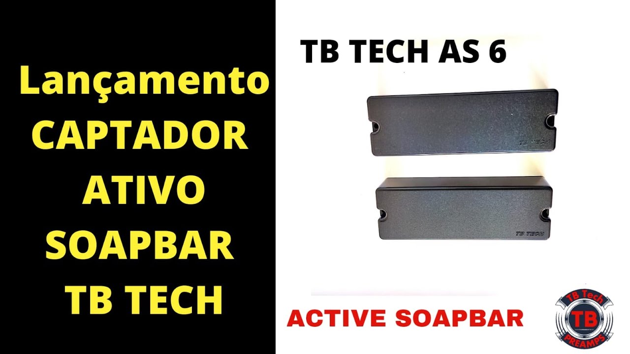 LANÇAMENTO CAPTADOR SOAPBAR ATIVO TB TECH AS