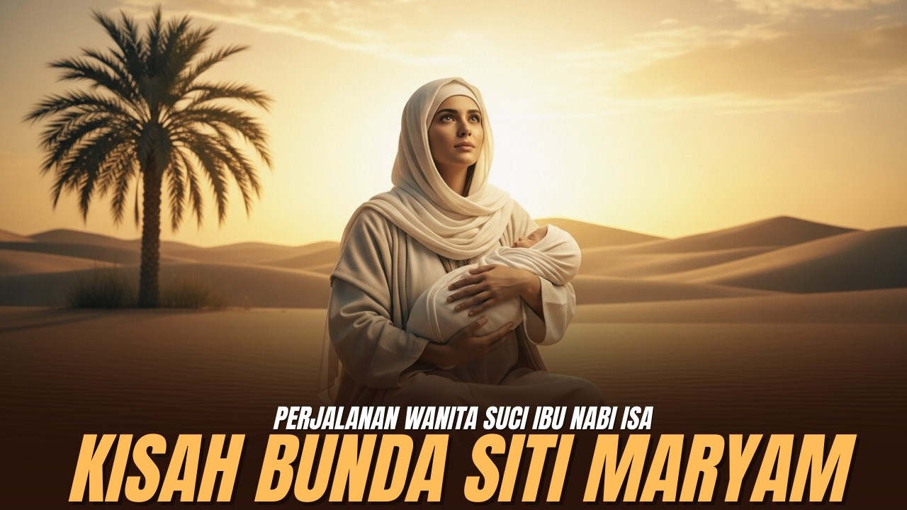 KISAH LUAR BIASA SITI MARYAM ‼️ WANITA SUCI YANG DIPILIH ALLAH MELAHIRKAN NABI ISA TANPA AYAH