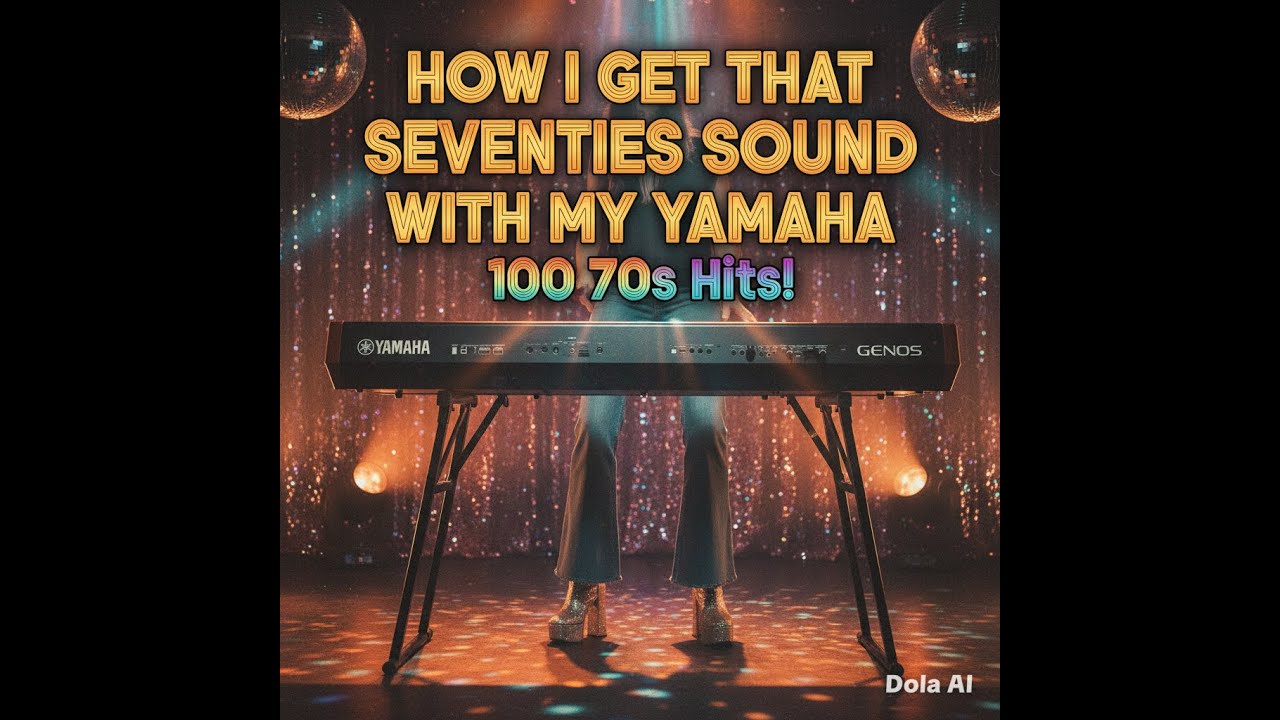 Sounds Of The Seventies. PROFESSIONAL 70s Yamaha sounds covering 100 hits: book and USB set BARGAIN