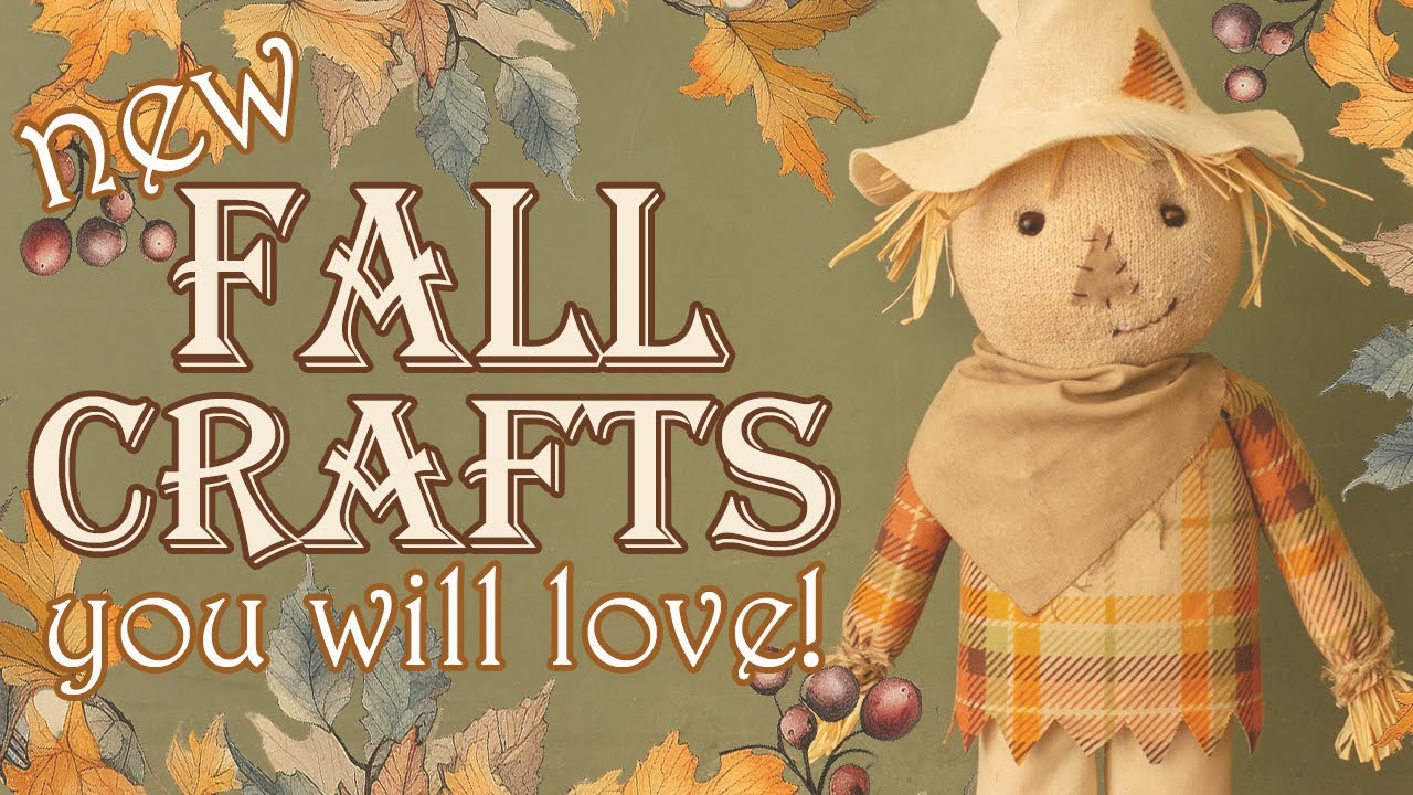 Rustic and Vintage Fall Crafts You Will Love