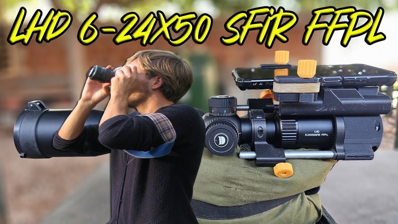 DISCOVERY LHD 6-24X50 SFIR FFP, CALIDAD PRECIO EL MEJOR VISOR, SE VE INCREIBLE