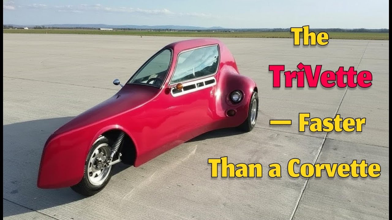 TriVette &mdash; 3-kołowy supersamoch&oacute;d szybszy niż Corvette