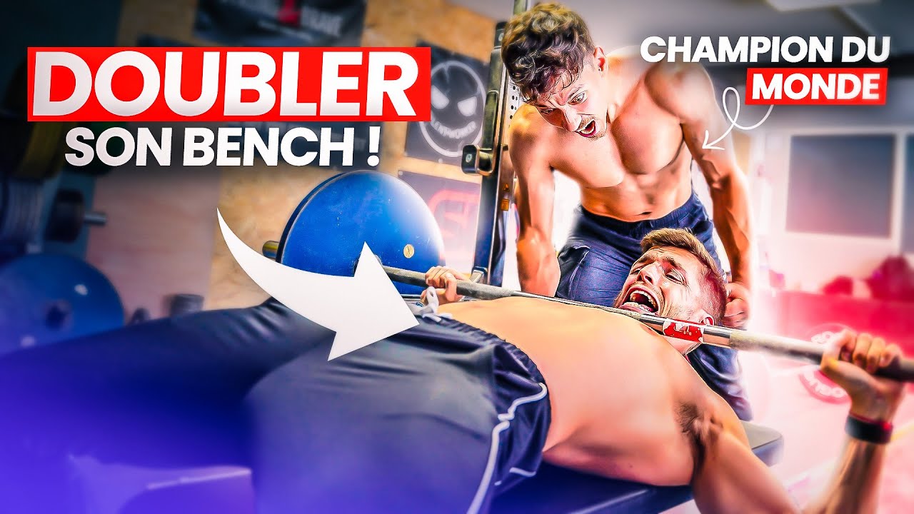 DOUBLER SON DÉVELOPPÉ COUCHÉ feat. @thepanash9087