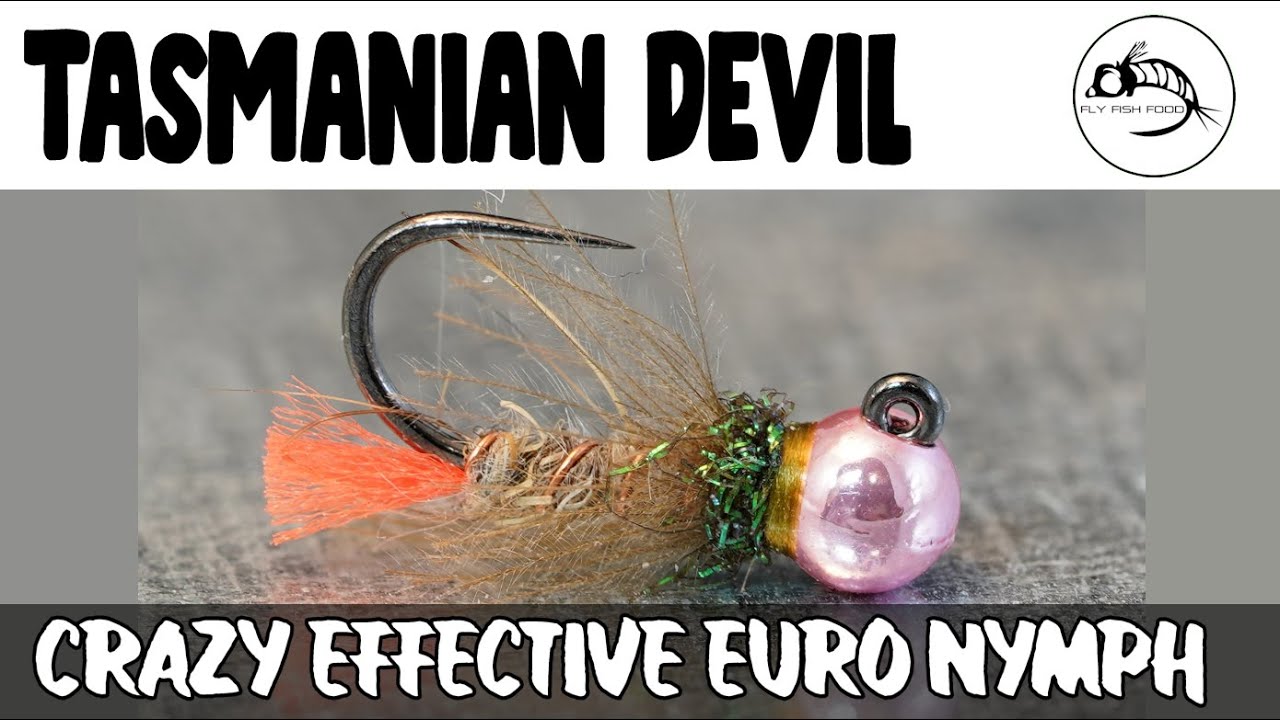 Fly Tying Tutorial: Tasmanian Devil JIG NYMPH: Our best nymph of 2020