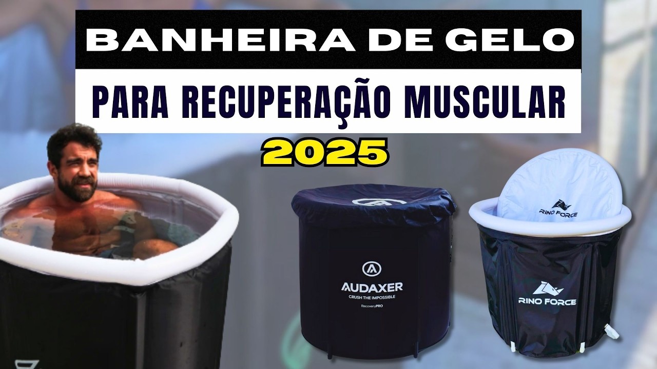 TOP 3 BANHEIRAS DE GELO para Crioterapia Muscular que Você Precisa Conhecer em 2025 - Qual a MELHOR?