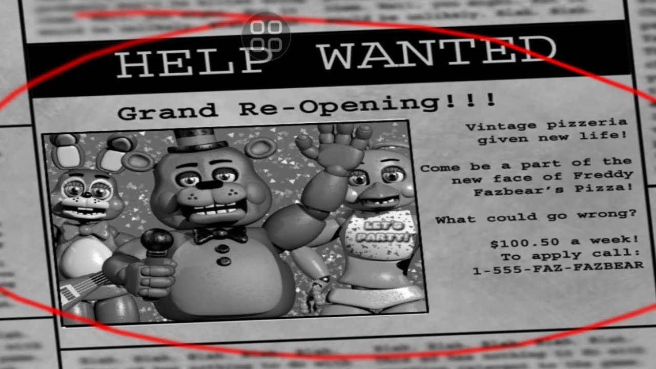 Ni game bikin kamu masuk isekai🤣😂(FNAF 2 night 1-4)
