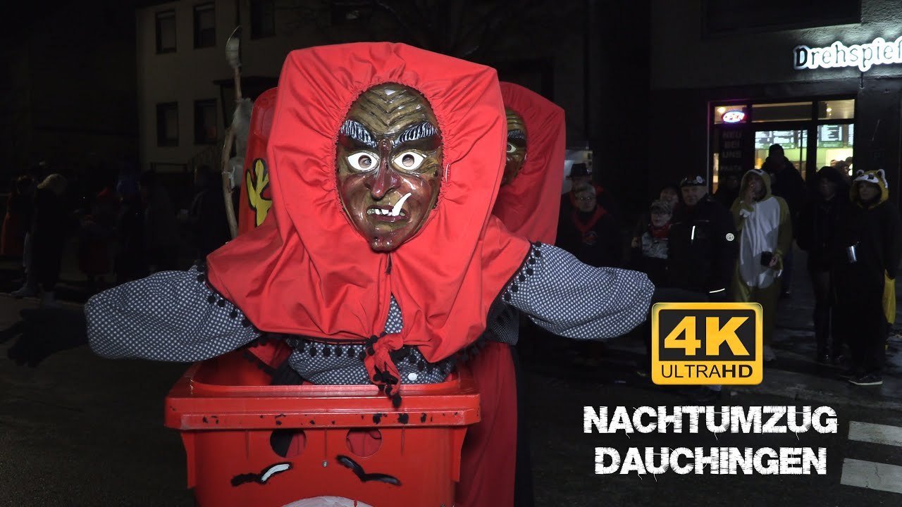 Fasnet Nachtumzug in Dauchingen Teil 1