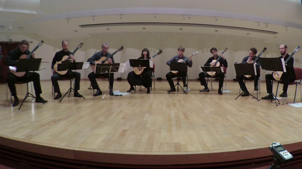 M. Ravel - Bolero played by Silesian Guitar Octet