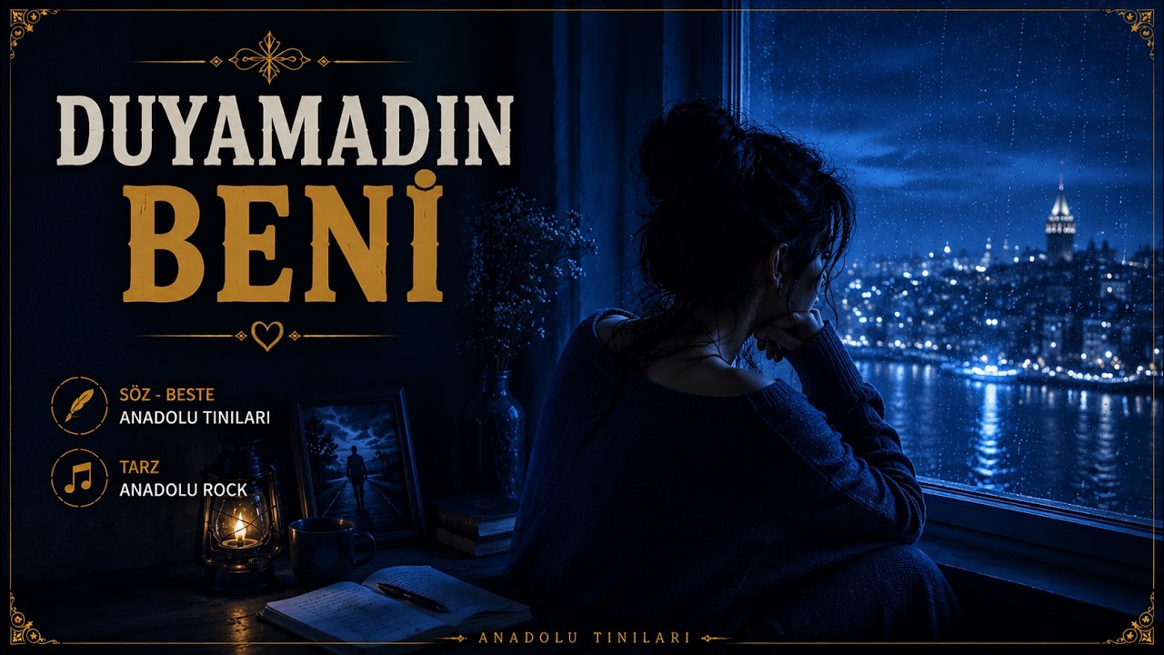 Duyamadın Beni – Duygusal / Arabesk Ruhlu  Anadolu Rock Şarkı 🖤🎶