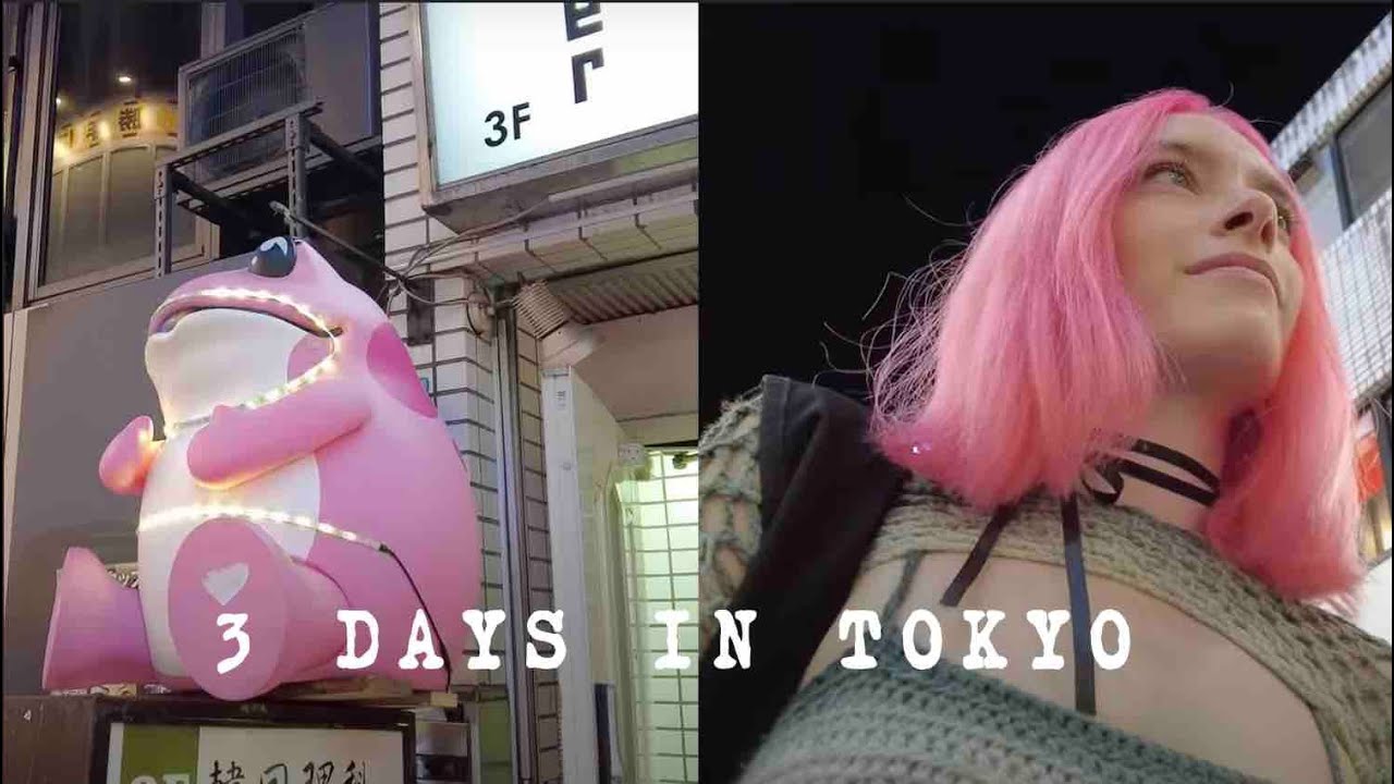 3 days in Tokyo to film a music video ☆