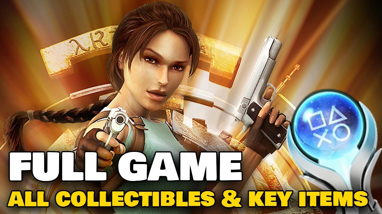 Tomb Raider: Anniversary PS4/PS5 - FULL GAME - ALL COLLECTIBLES & KEY ITEMS
