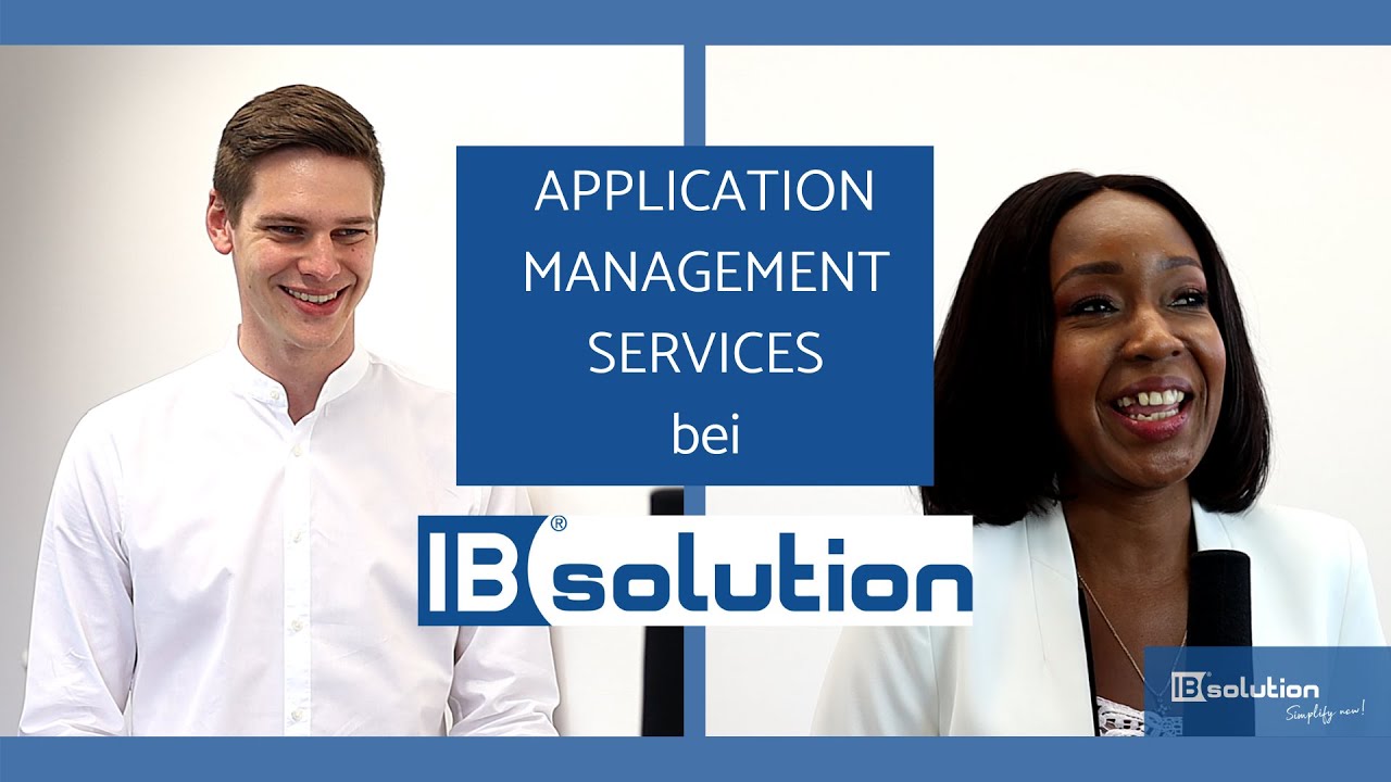 Wie sehen Application Management Services bei IBsolution aus?