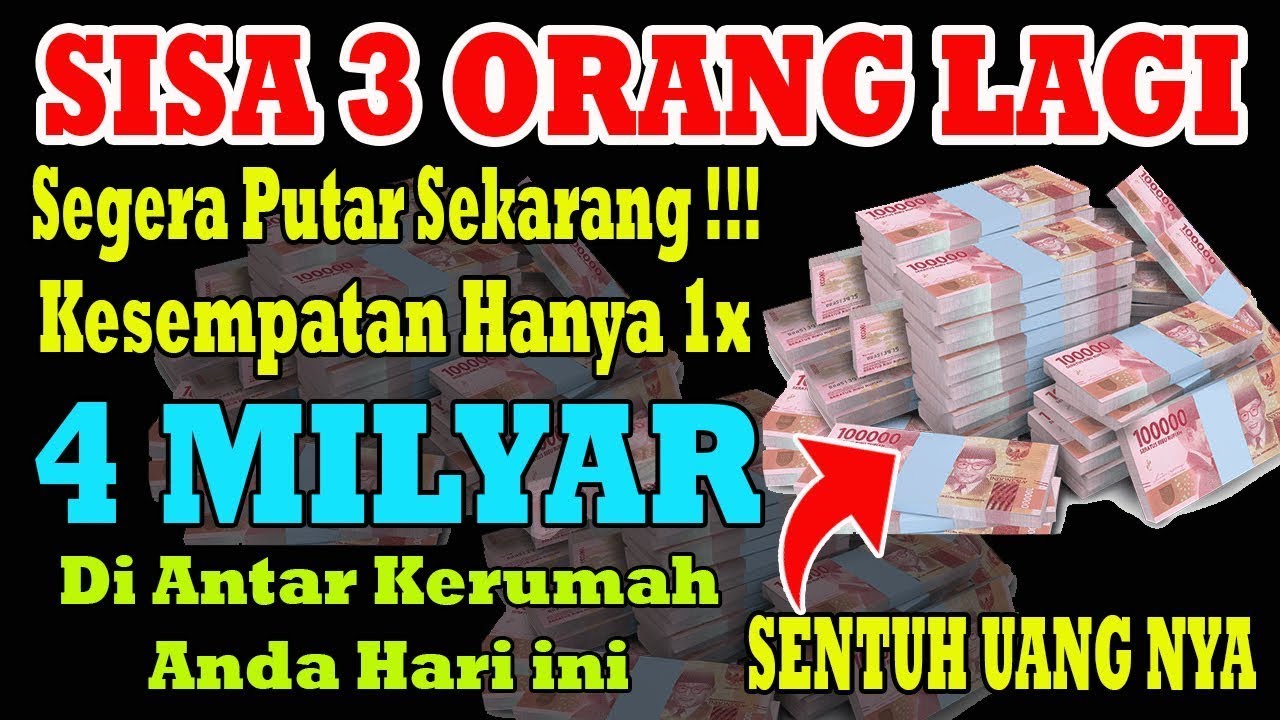 SELAMAT ANDA BERUNTUNG HARI INI ✅ UANG DATANG SENDIRI KERUMAH ANDA | Doa pembuka rezeki