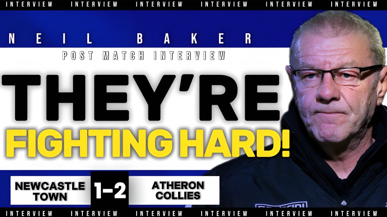 Neil Baker Reacts | Newcastle Town 1&ndash;2 Defeat