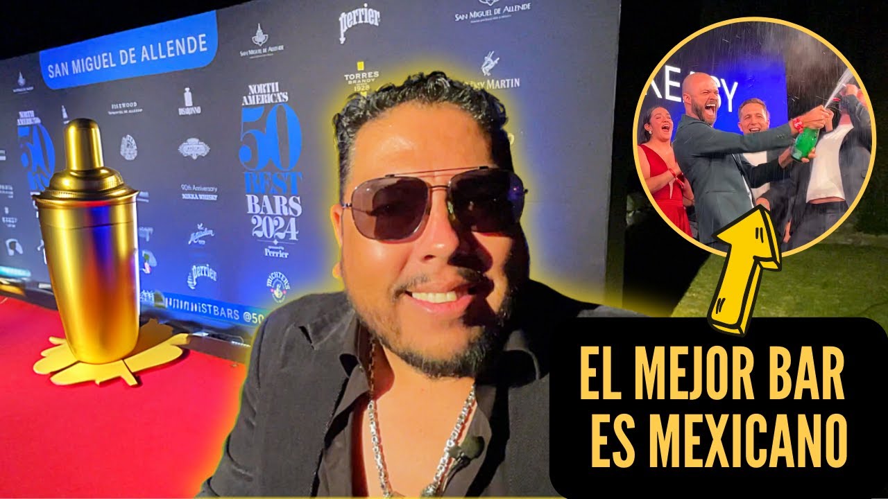 🏆 LOS 50 MEJORES BARES de NORTEAMÉRICA 2024 ¡EL #!1 ESTÁ EN MÉXICO!