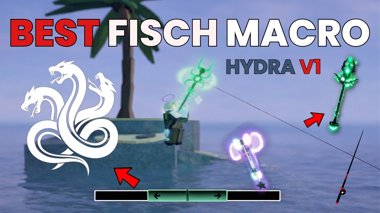 Hydra | BEST Fishing Macro in Roblox Fisch