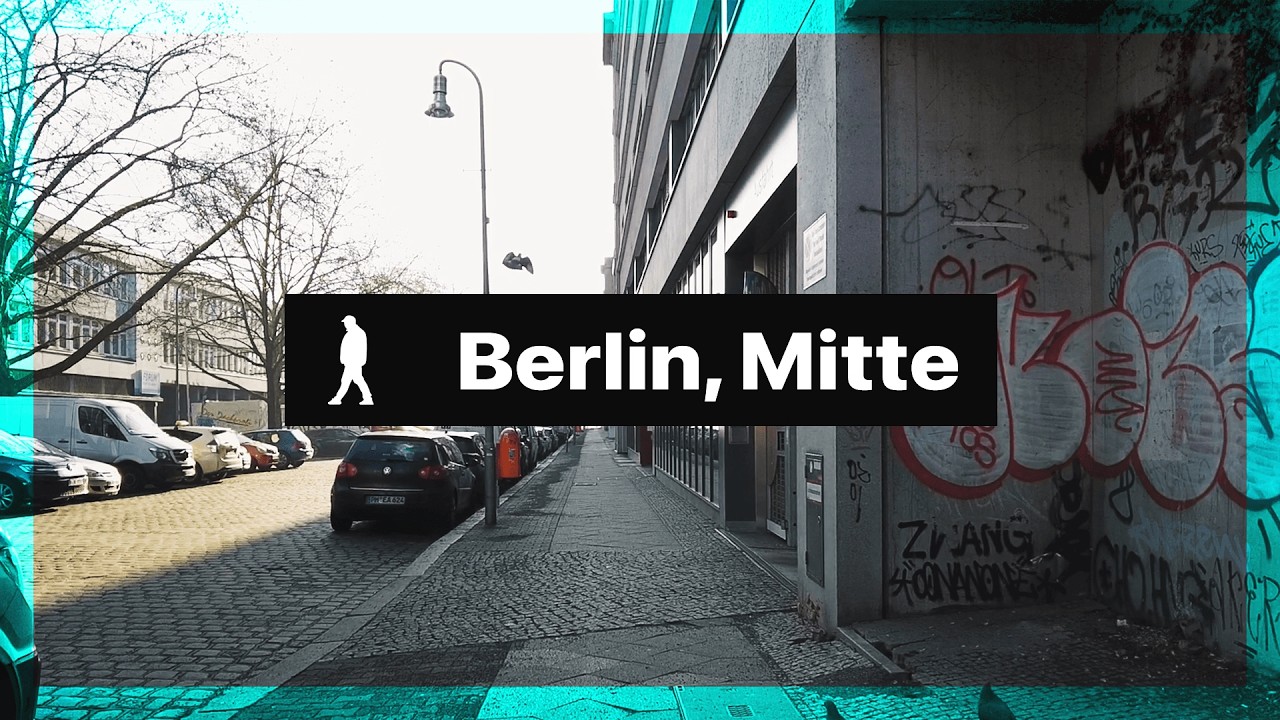 Berlin, Mitte 🇩🇪 - Walking Tour on Charlottenstraße | Outside Walker