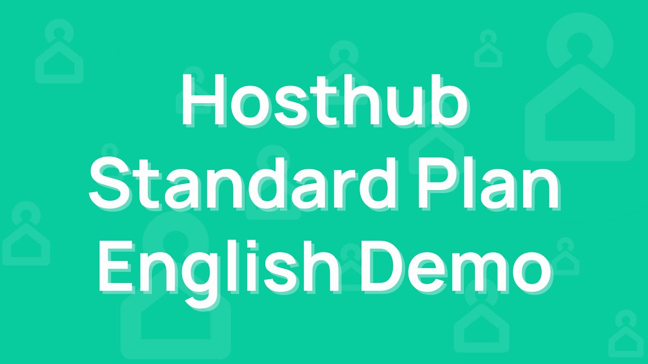 Hosthub Standard Plan - English Demo