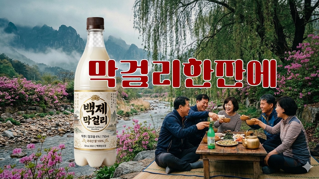 막걸리 한사발에