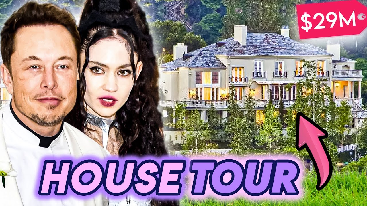 Elon Musk & Grimes | House Tour | Moving to Texas & Selling All Mansions