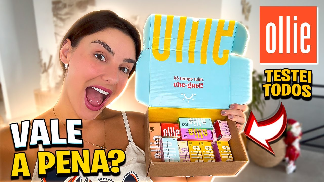 TESTANDO PRODUTOS DA OLLIE: Bastões + Novidades *VALE A FAMA?* 🤔 | Amanda Lunelli