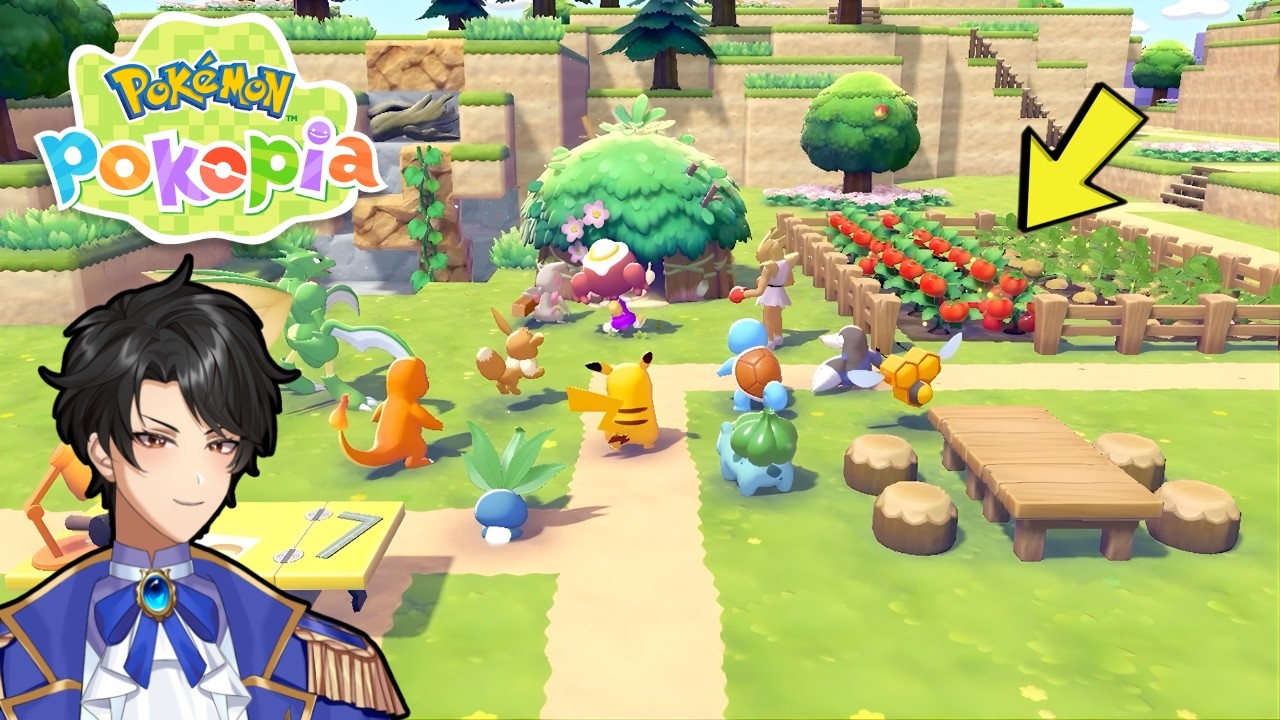 I'm Playing [Pokémon Pokopia]- The New Pokemon Farming Sim.