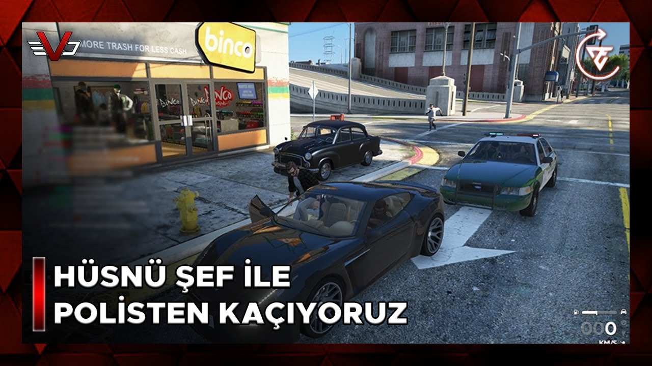 HÜSNÜ ŞEF İLE POLİSTEN KAÇIYORUZ | ed:V [EDRP] | ZeuSidiouss | Zeu Clips