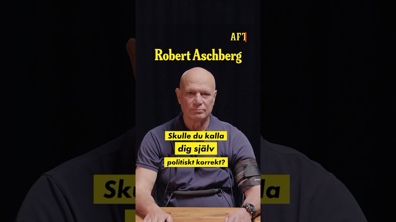 Robert Aschberg: &Auml;r du arg p&aring; riktigt eller l&aring;tsas du?