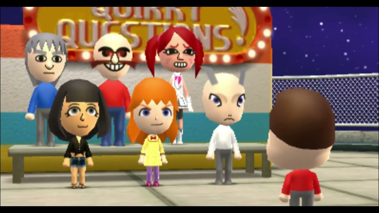 Tomodachi Life Quirky Questions Compilation