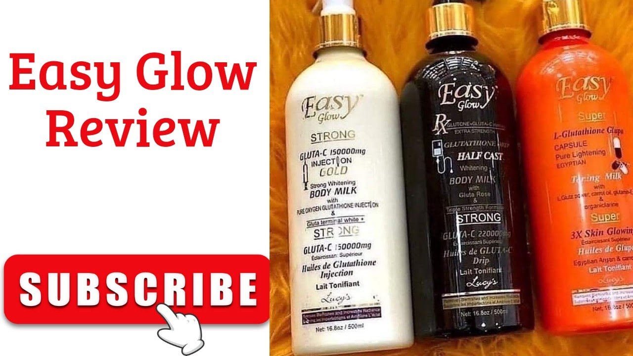 ОБЗОР ОТБЕЛИВАЮЩЕГО МОЛОЧКА ДЛЯ ТЕЛА EASY GLOW