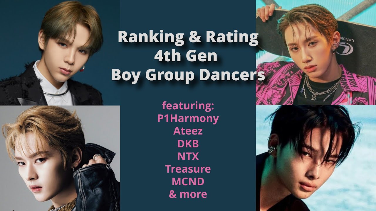 4th Gen Boy Group Dance Ranking