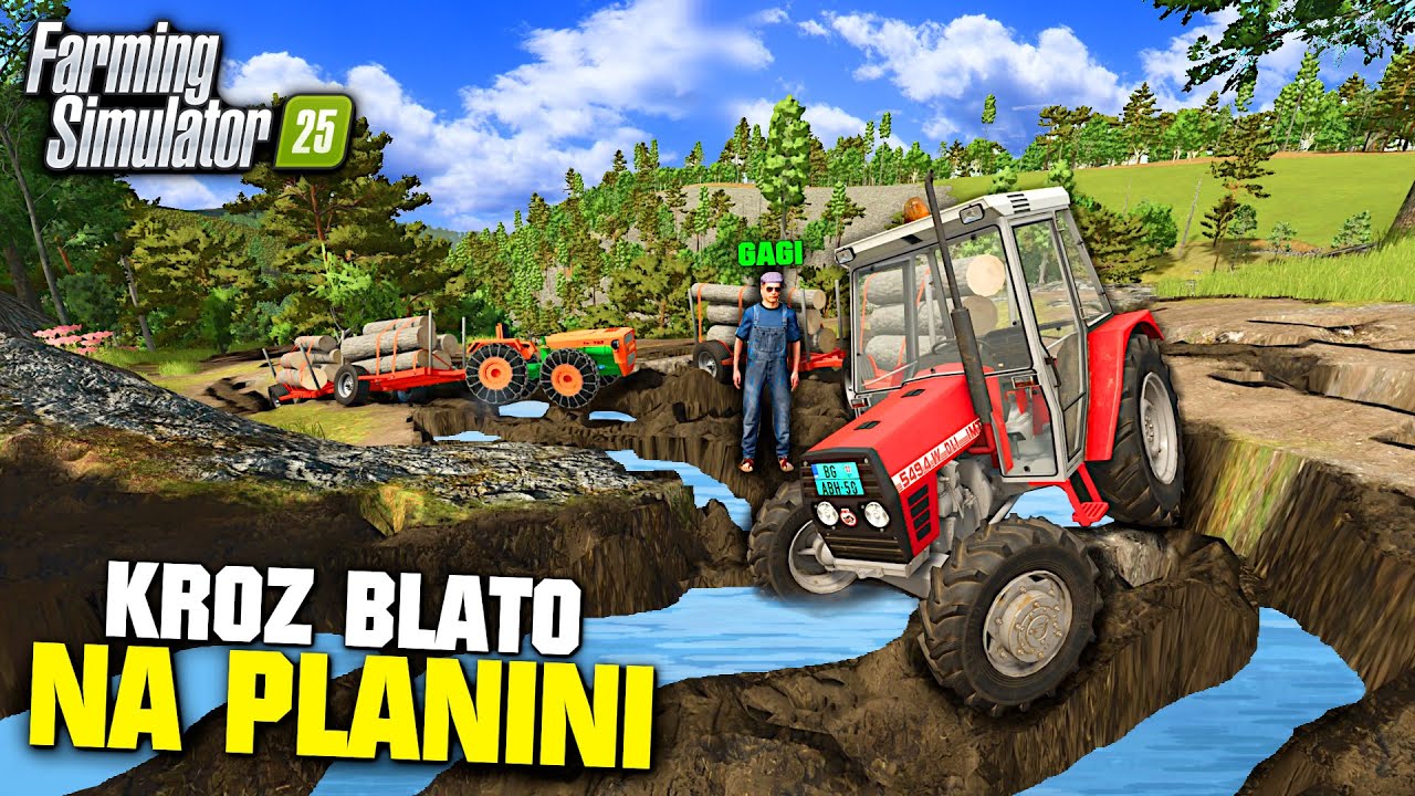 IMT I TOMA NA PLANINU KROZ BLATO! * Zapali u blato* w/Gagi