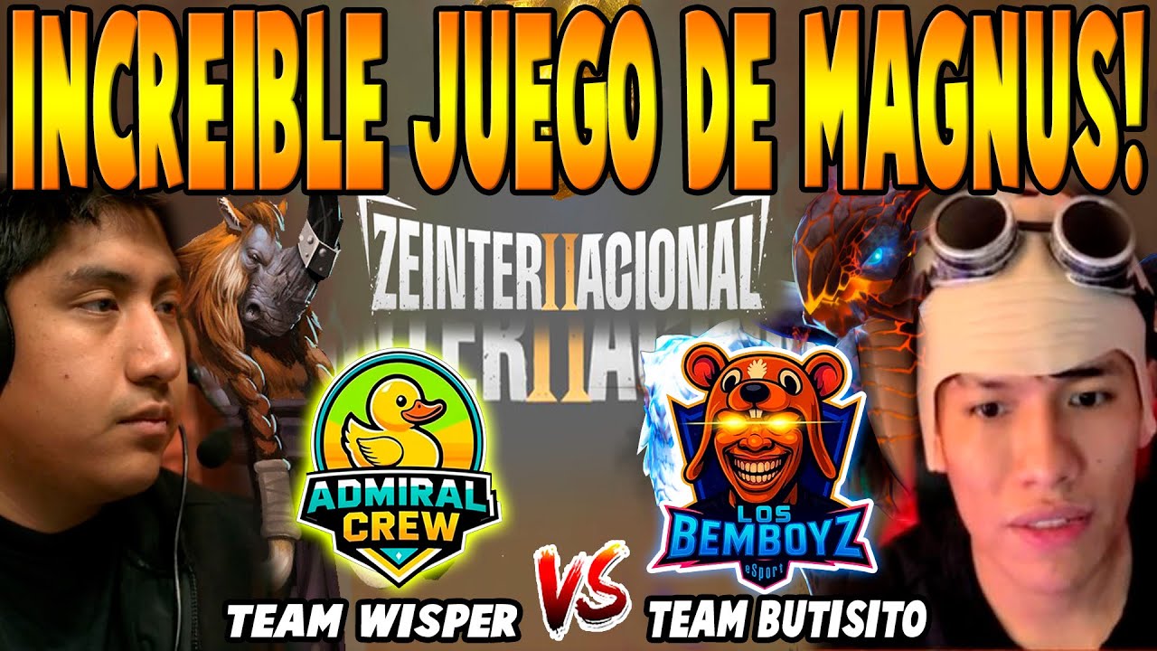 TEAM WISPER vs TEAM BUTI [BO1] - INCREIBLE JUEGO! 