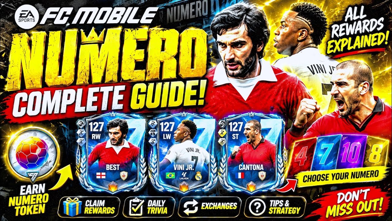 NUMERO EVENT COMPLETE GUIDE ⚡ FC MOBILE 