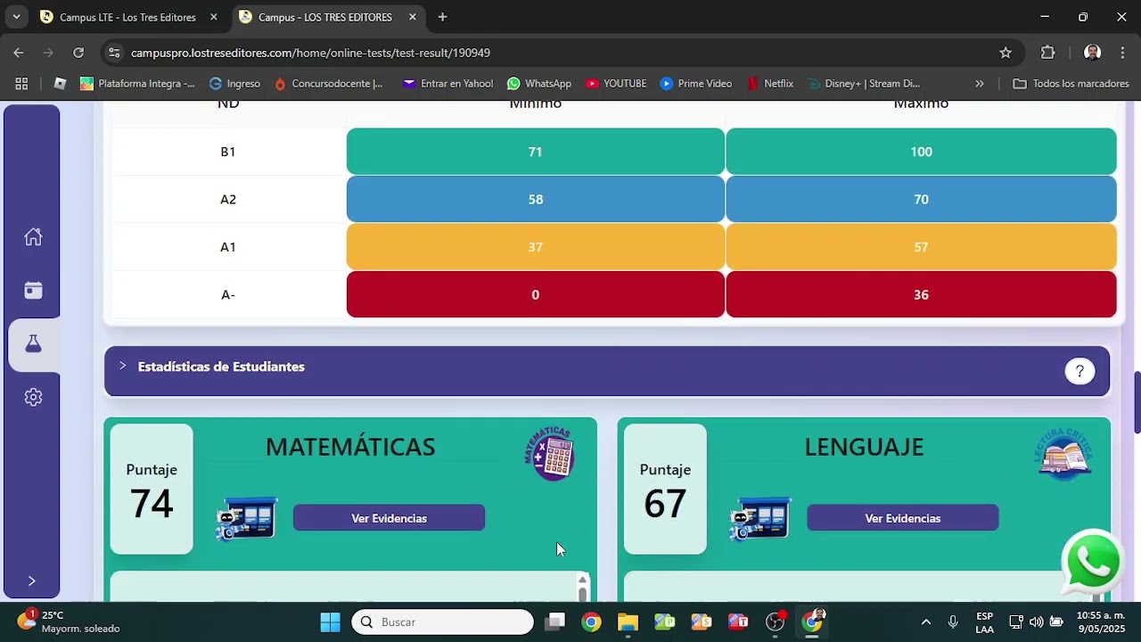 VIDEO CONSULTAR RESULTADOS SIMULACROS TRES EDITORES