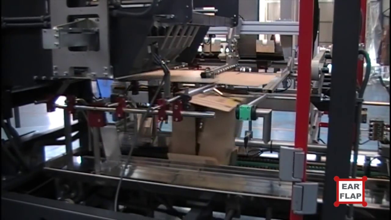 Automatyczna linia do pakowania butelek w kartony EAR FLAP® WAR250