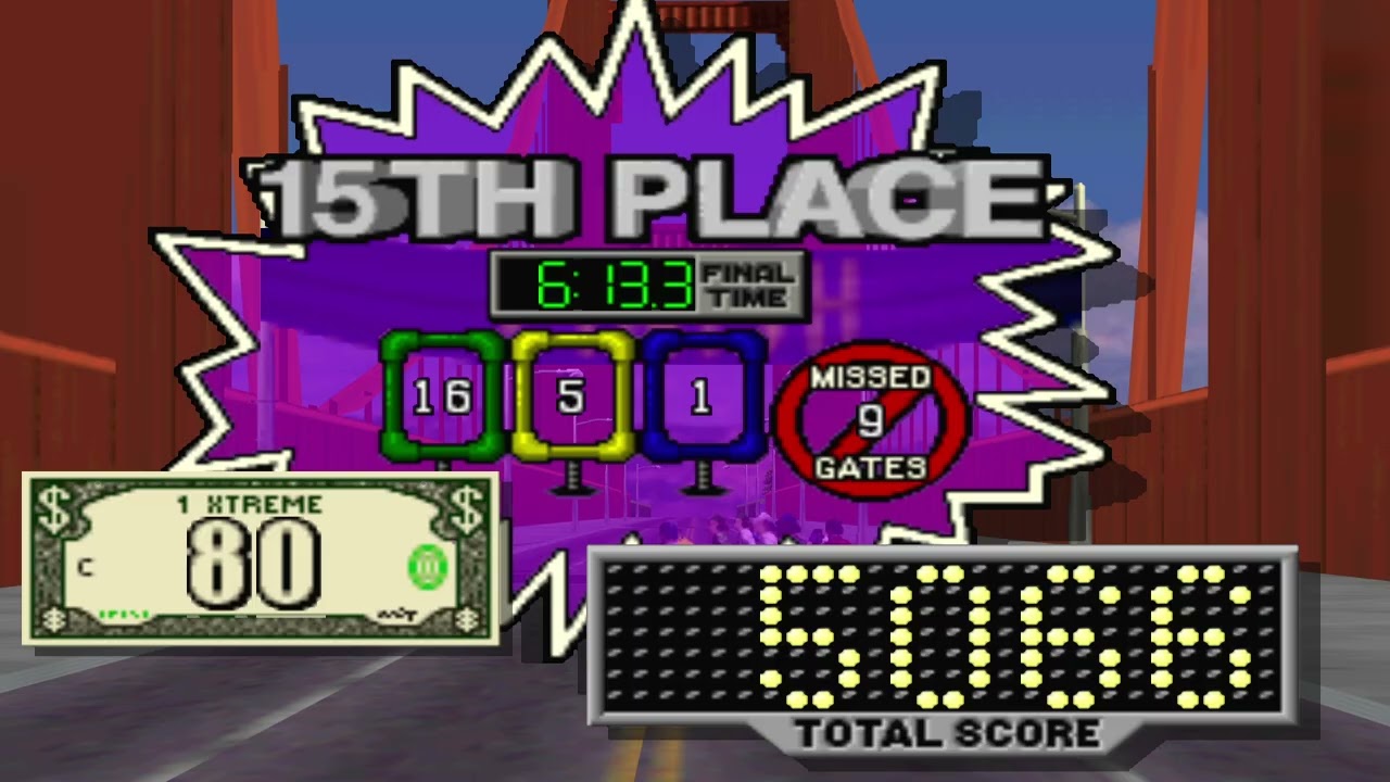 1Xtreme ps1 gameplay casual