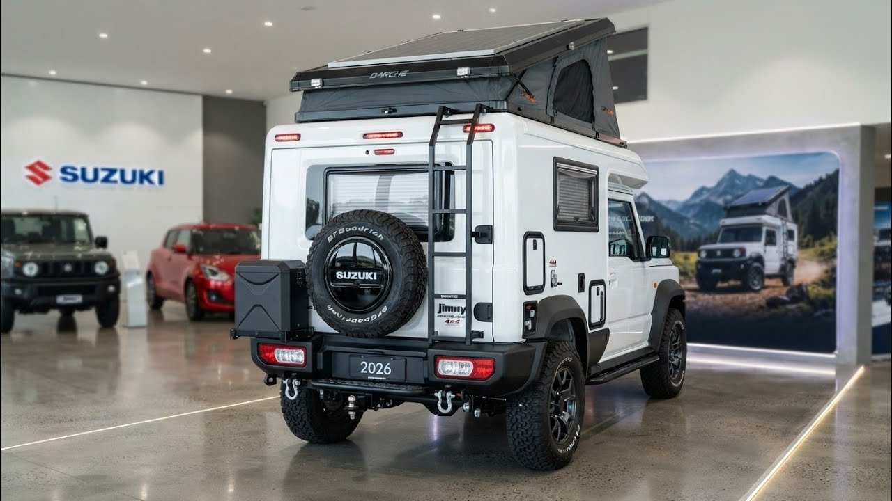 🚙✨Suzuki Adventure Cruiser 4x4 Camper 2026 &mdash; Новый внедорожный автодом будущего