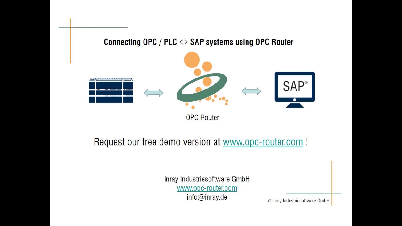OPC Router 4 OPC to SAP english