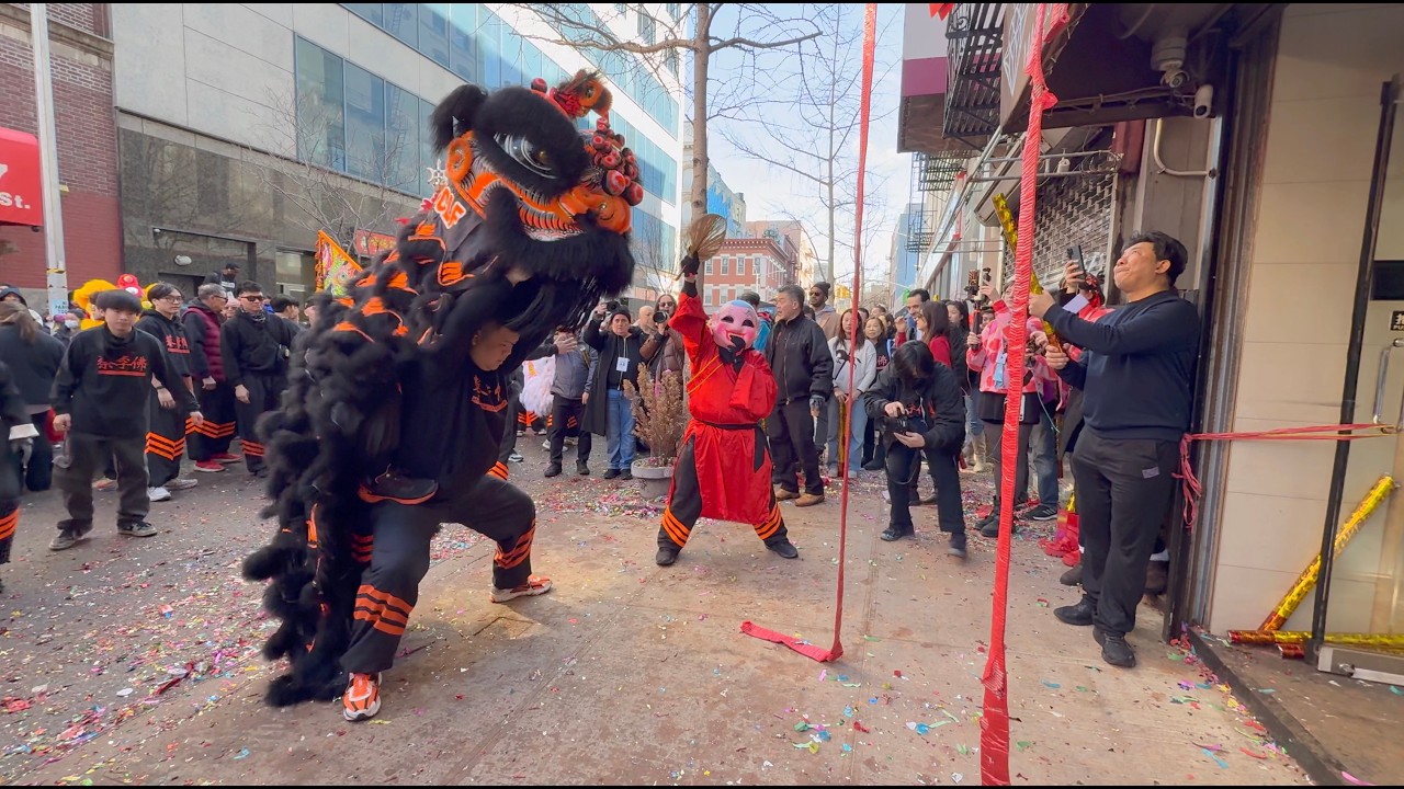 New York Choy Lay Fut-蔡李佛-Lion Dance-Nice Solid Horse Stance @K&EJewelry Super Saturday CNY2026 🦁🧨💥💨