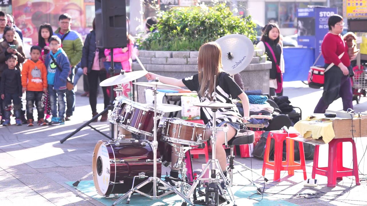 2016/2/9 陳曼青VelaBlue - GENTLEMAN (PSY) in 台北西門町6號出口