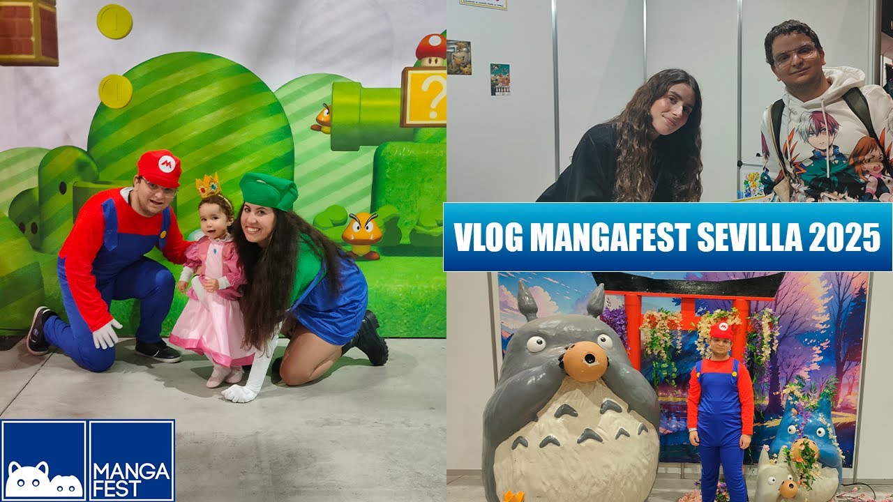 📚 Mangafest Sevilla 2025 | Vlog del evento + haul de compras frikis y artesanas 🎭🎨