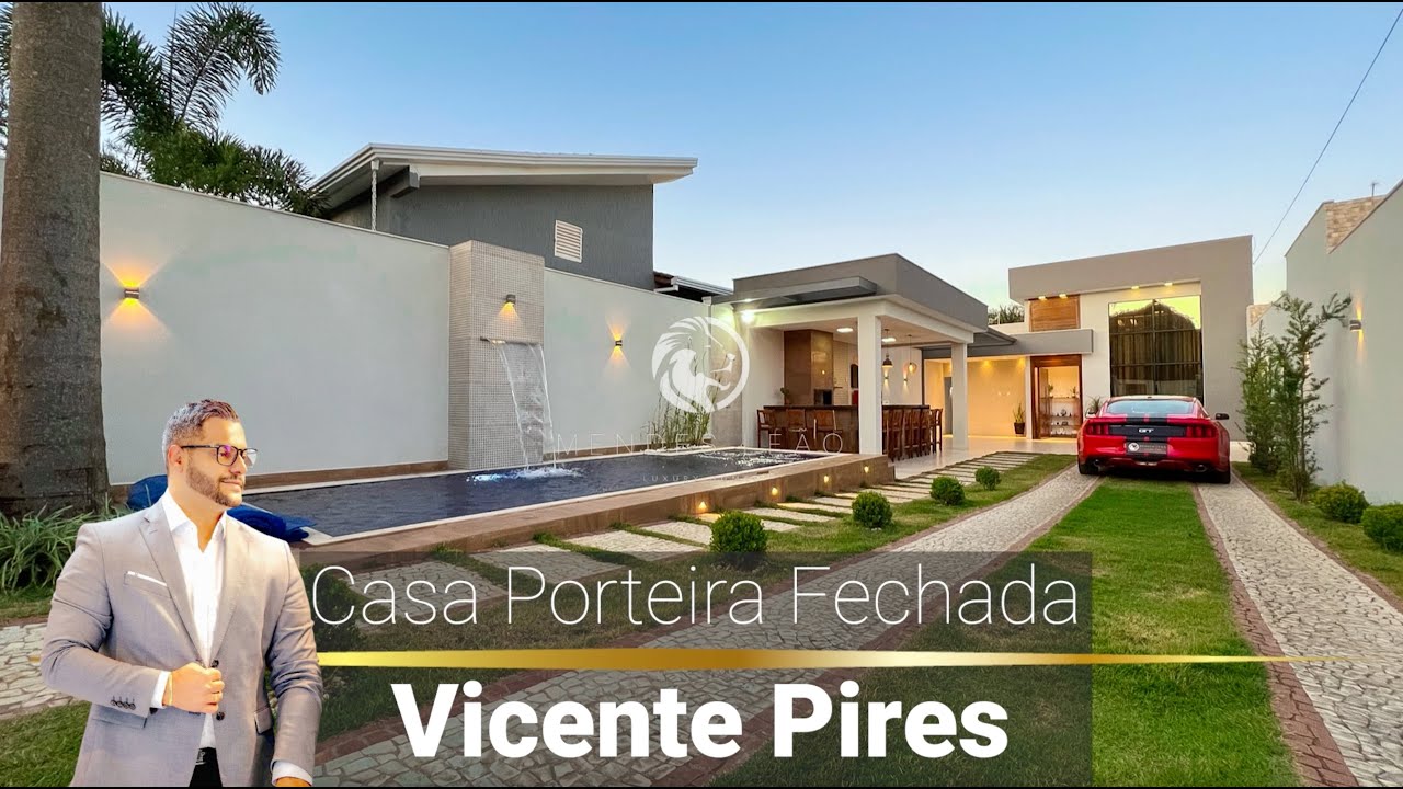 Casa Porteira Fechada (mobiliada) em Vicente Pires! | Mendes Leão