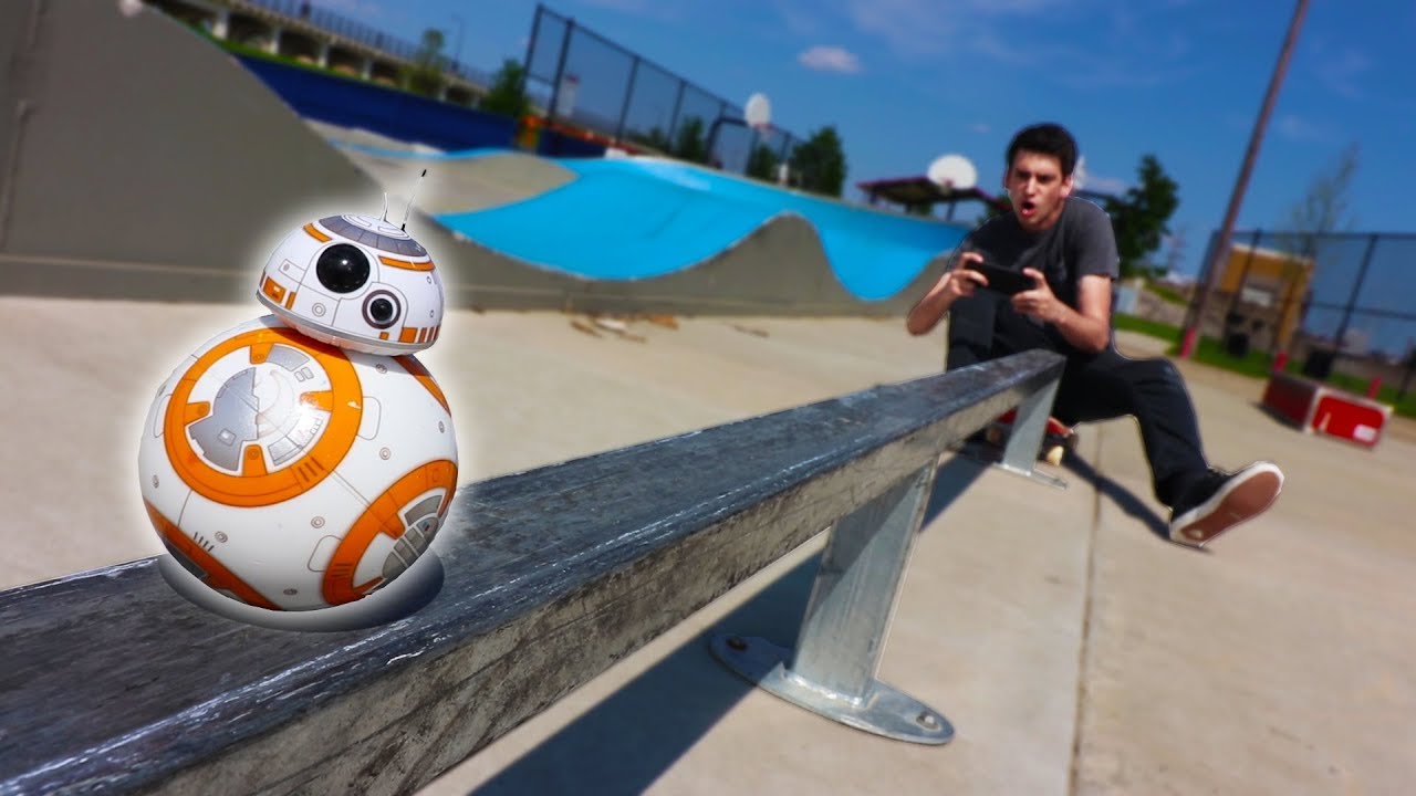BB-8 AT THE SKATEPARK!