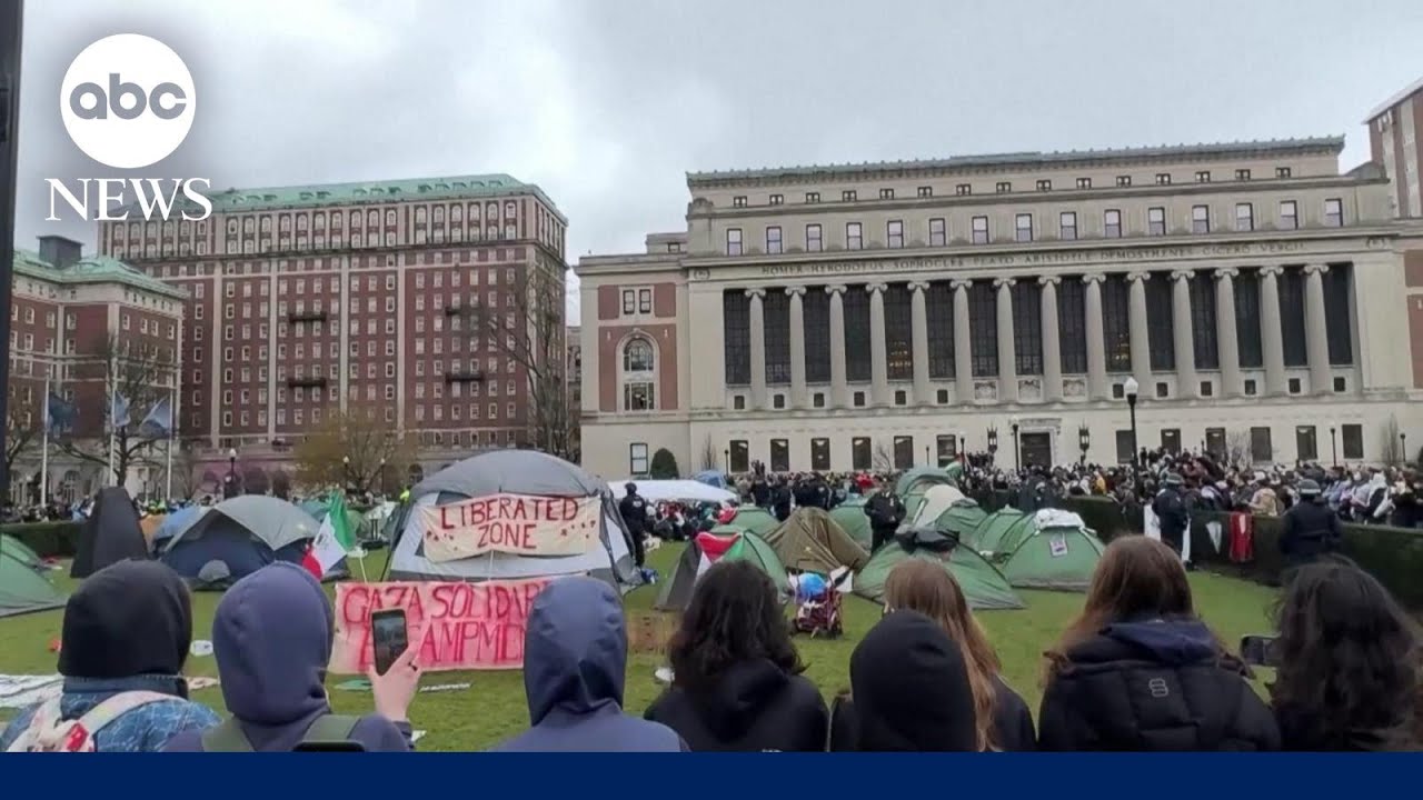 Tensions high as Pro-Palestinian protests continue at Columbia University