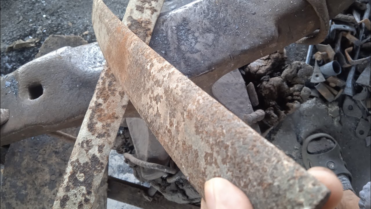 Forging a 1941 Willys MB jeep leafspring